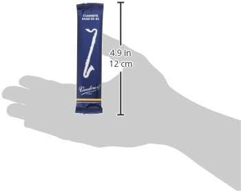 imageVandoren CR123 Bass Clarinet Traditional Reeds Strength 3 Box of 5Strength 4