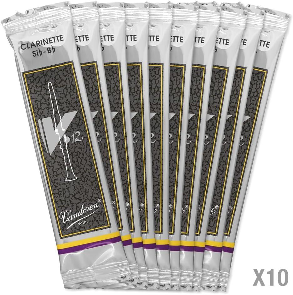 imageVandoren CR193 Bb Clarinet V12 Reeds Strength 3 Box of 1025