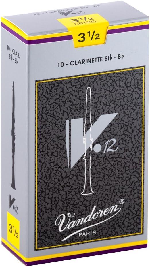 imageVandoren CR193 Bb Clarinet V12 Reeds Strength 3 Box of 1035