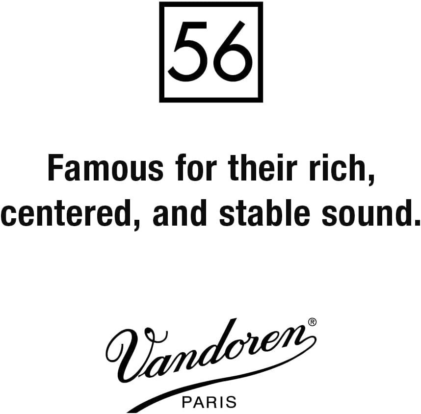 imageVandoren CR5035 Bb Clarinet 56 Rue Lepic Reeds Strength 35 Box of 10Strength 3