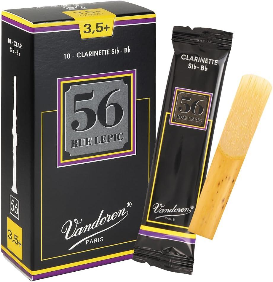 imageVandoren CR5035 Bb Clarinet 56 Rue Lepic Reeds Strength 35 Box of 10Strength 35