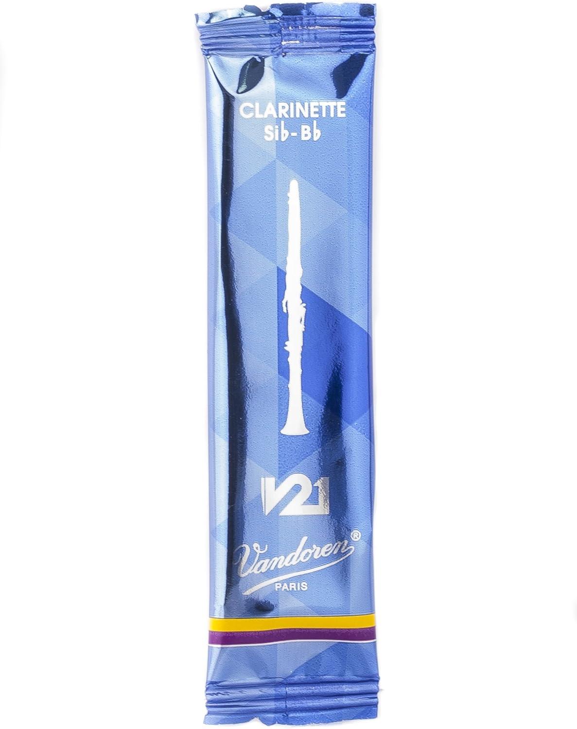 imageVandoren CR5035 Bb Clarinet 56 Rue Lepic Reeds Strength 35 Box of 10Strength 35