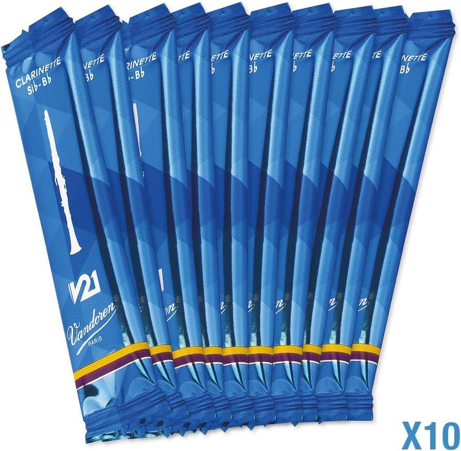 imageVandoren CR803 Bb Clarinet V21 Reeds Strength 3 Box of 10Strength 4