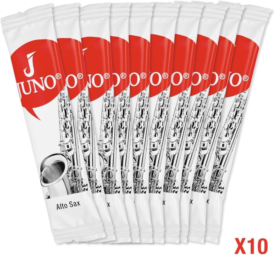 imageVandoren JUNO Alto Saxophone Reeds Strength 25 Box of 10 JSR6125Reed Strength 2