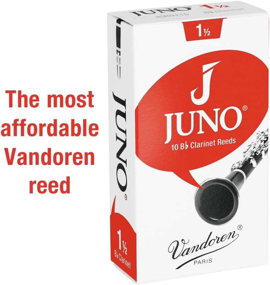 imageVandoren JUNO Bb Clarinet Reeds Strength 25 Box of 10 JCR0125Box of 10