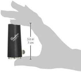 imageVandoren LC51PP MO Ligature and Plastic Cap for Bb Clarinet Pewter FinishPewter