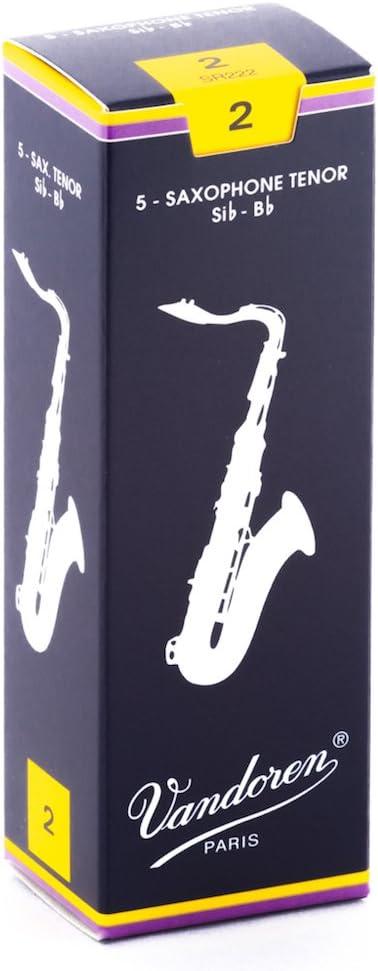 imageVandoren SR243 Bari Sax Traditional Reeds Strength 3 Box of 5Strength 2