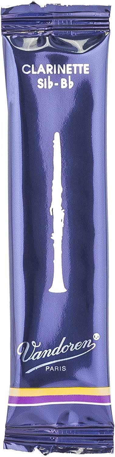 imageVandoren SR243 Bari Sax Traditional Reeds Strength 3 Box of 5Strength 3
