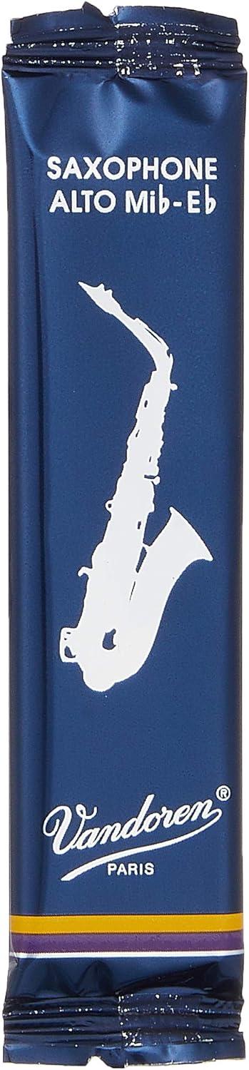 imageVandoren SR243 Bari Sax Traditional Reeds Strength 3 Box of 5Strength 35