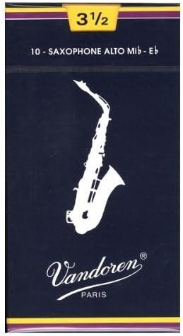 imageVandoren SR243 Bari Sax Traditional Reeds Strength 3 Box of 5Strength 35