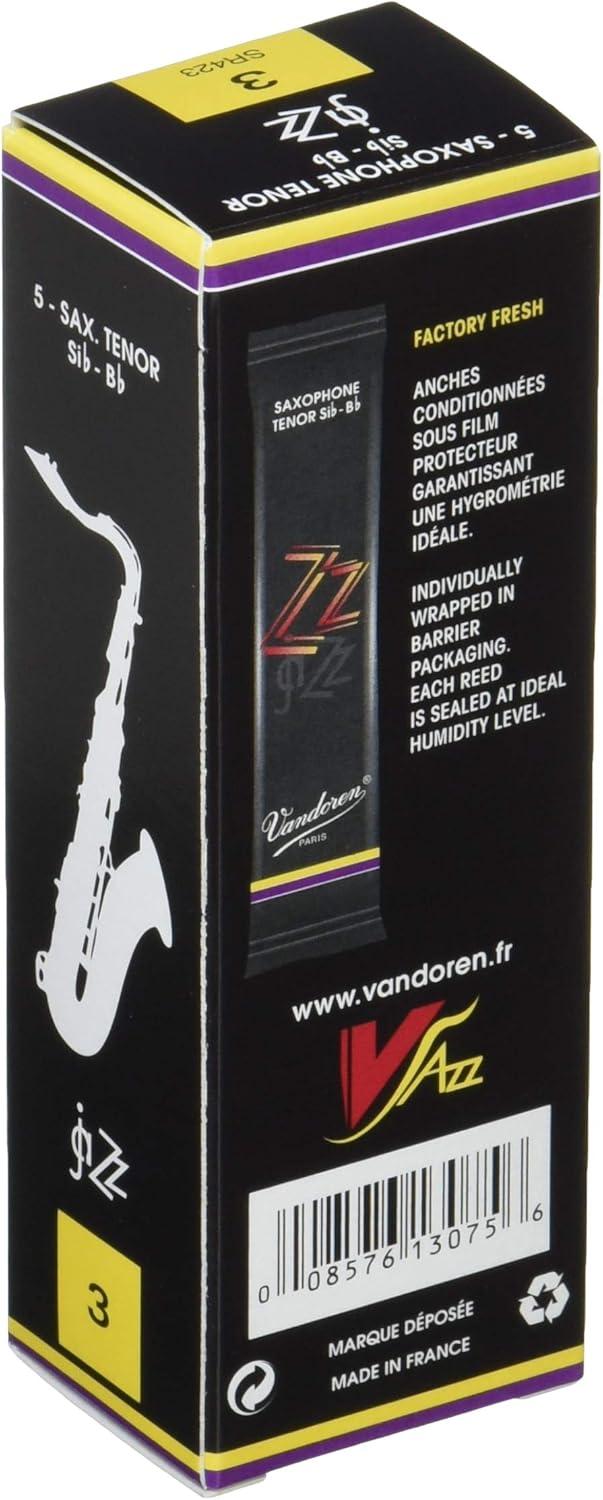 imageVandoren SR413 Alto Sax ZZ Reeds Strength 3 Box of 10Strength 25