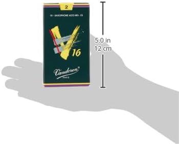 imageVandoren SR703 Alto Sax V16 Reeds Strength 3 Box of 10Strength 2