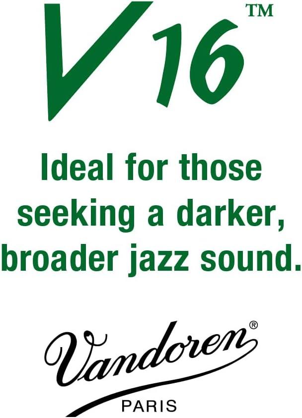 imageVandoren SR7125 Soprano Sax V16 Reeds Strength 25 Box of 10Strength 2