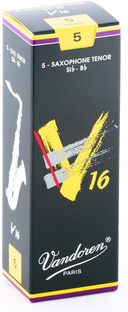 imageVandoren SR723 Tenor Sax V16 Reeds Strength 3 Box of 5V16 Reeds