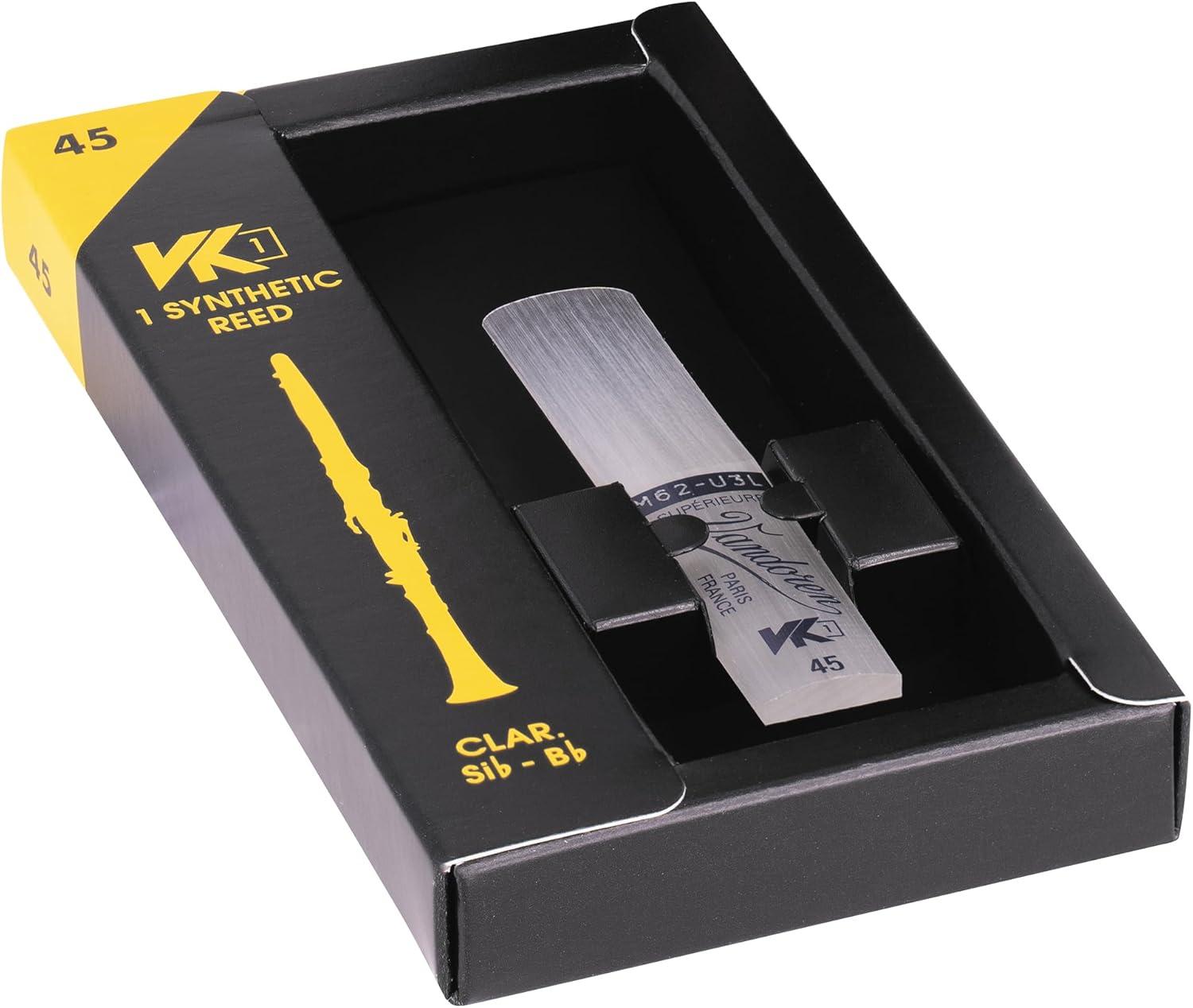 imageVandoren VK1 Bb Clarinet Synthetic Reed 35Strength 45