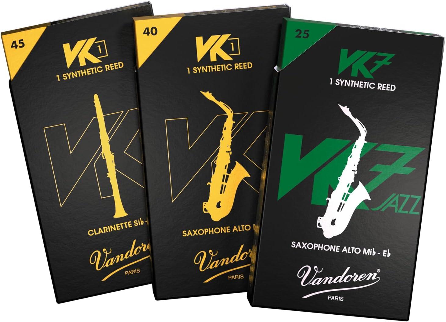 imageVandoren VK7 Jazz Synthetic Alto Saxophone Reed Strength 10Strength 20
