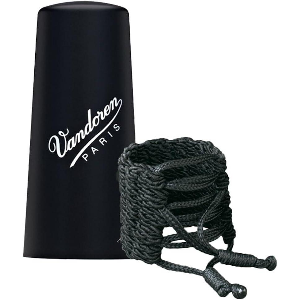 imageVandoren LC37P Klassik Ligature and Plastic Cap for Alto SaxophoneGerman Clarinet