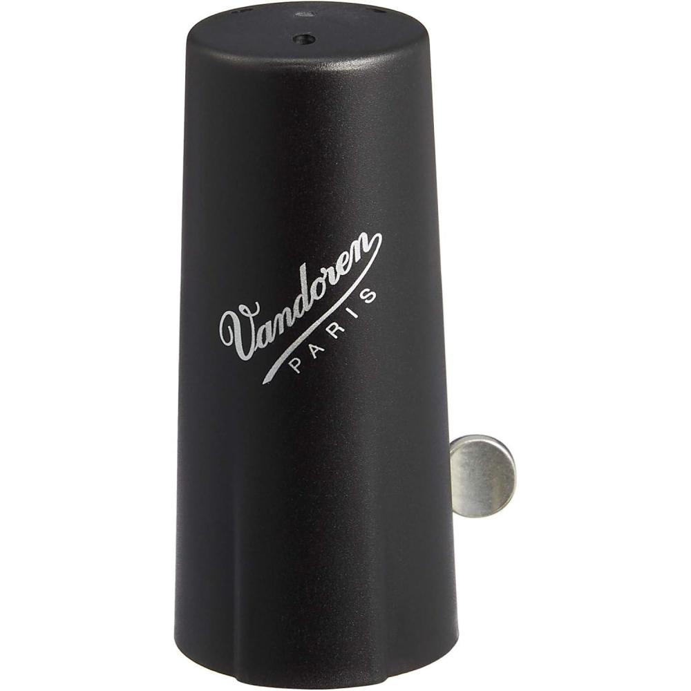 imageVandoren LC51PP MO Ligature and Plastic Cap for Bb Clarinet Pewter FinishBlack