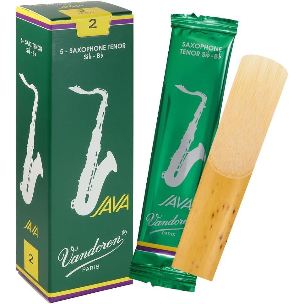 imageVandoren SR273 Tenor Sax JAVA Reeds Strength 3 Box of 5Strength 2
