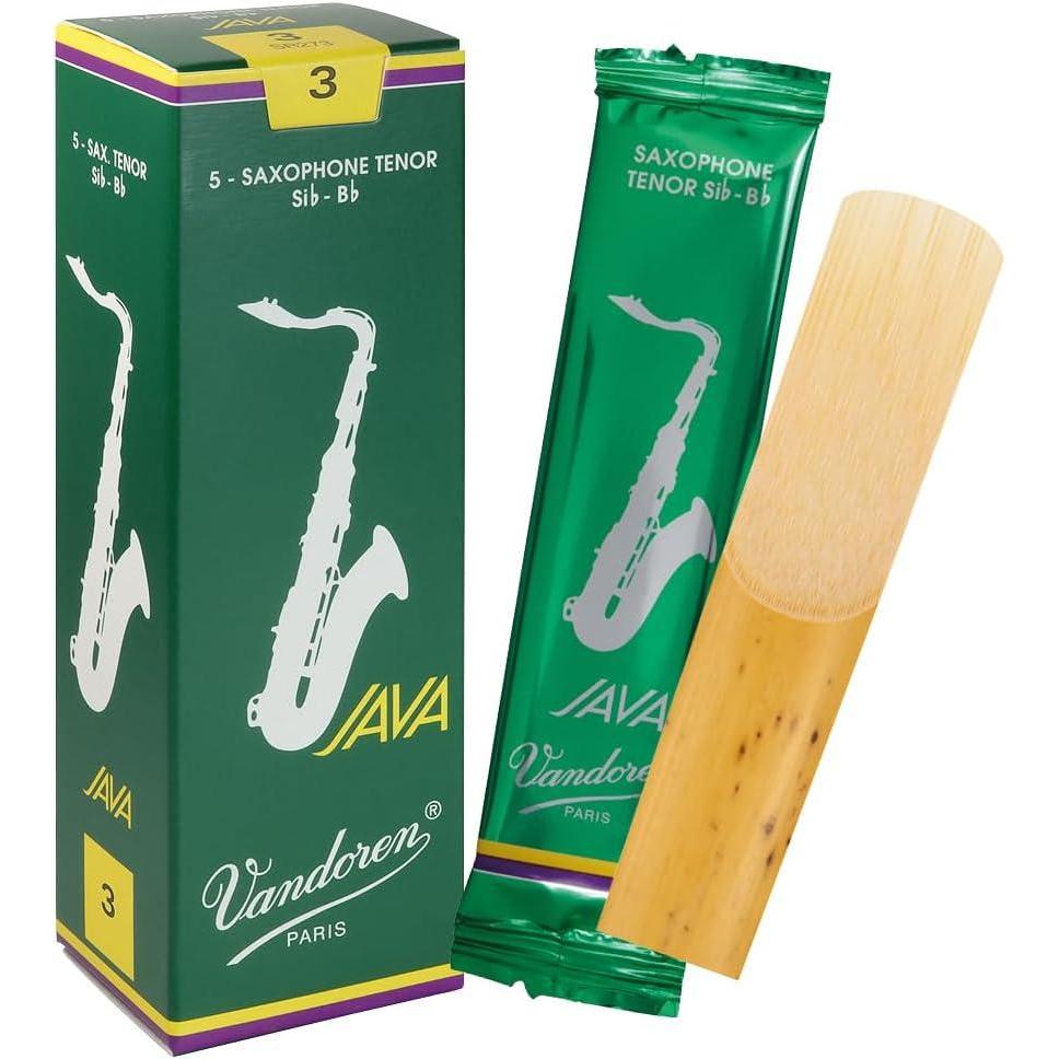 imageVandoren SR273 Tenor Sax JAVA Reeds Strength 3 Box of 5Strength 3