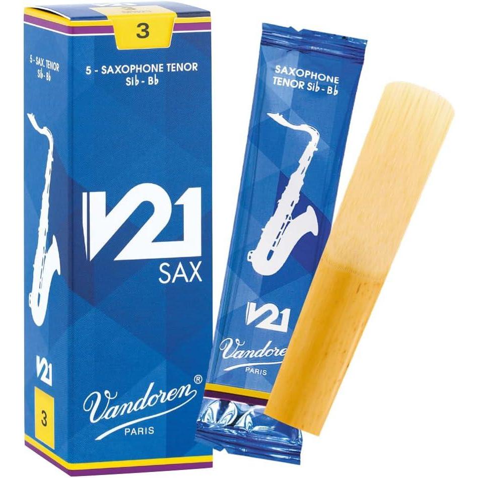imageVandoren SR823 Tenor Saxophone V21 Reeds Strength 3 Box of 5Strength 3
