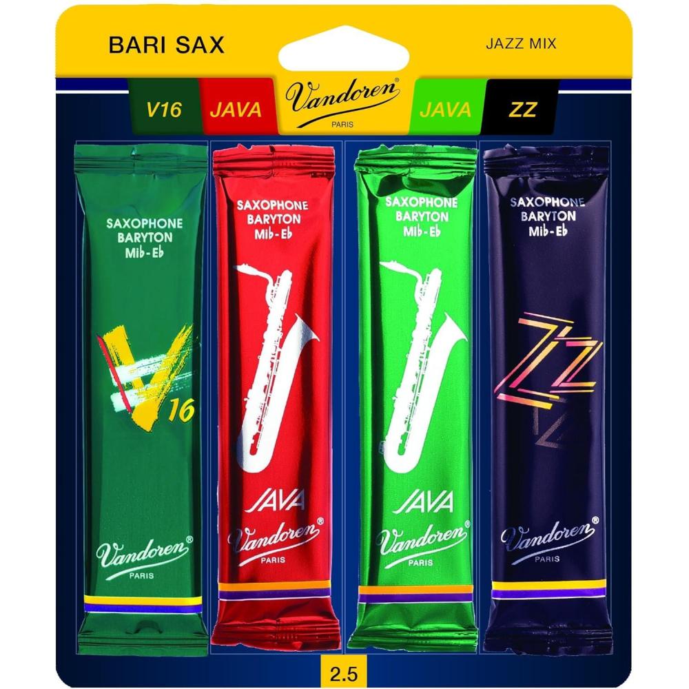 imageVandoren SRMIXB3 Jazz Mix Card Bari Sax Strength 3Strength 25