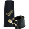 imageVandoren LC21P Leather Ligature and Plastic Cap for Bb Clarinet with 3 Interchangeable Pressure PlatesAlto Sax