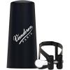 imageVandoren LC51PP MO Ligature and Plastic Cap for Bb Clarinet Pewter FinishBlack