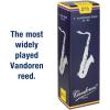 imageVandoren SR223 Tenor Sax Traditional Reeds Strength 3 Box of 5Strength 25