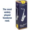 imageVandoren SR223 Tenor Sax Traditional Reeds Strength 3 Box of 5Strength 4