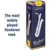 imageVandoren SR243 Bari Sax Traditional Reeds Strength 3 Box of 5Strength 35