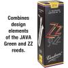 imageVandoren SR443 Bari Sax ZZ Reeds Strength 3 Box of 5 blackStrength 25