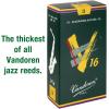 imageVandoren SR703 Alto Sax V16 Reeds Strength 3 Box of 10Strength 3