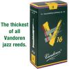 imageVandoren SR7125 Soprano Sax V16 Reeds Strength 25 Box of 10Strength 3