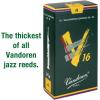 imageVandoren SR7125 Soprano Sax V16 Reeds Strength 25 Box of 10Strength 4