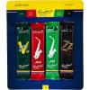 imageVandoren SRMIXA3 Alto Sax Jazz Reed Mix Card includes 1 each ZZ V16 JAVA and JAVA Red Strength 3Strength 2