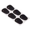 imageVandoren VMC6 Mouthpiece Cushions Clear Thin 035mm014quot Pack of 6Thick