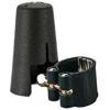 imageVandoren LC21P Leather Ligature and Plastic Cap for Bb Clarinet with 3 Interchangeable Pressure PlatesTenor Sax