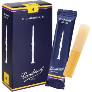 imageVandoren CR103 Bb Clarinet Traditional Reeds Strength 3 Box of 104