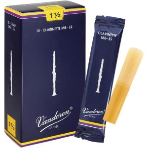 imageVandoren CR113 Eb Clarinet Traditional Reeds Strength 3 Box of 10Strength 15