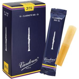 imageVandoren CR113 Eb Clarinet Traditional Reeds Strength 3 Box of 10Strength 35