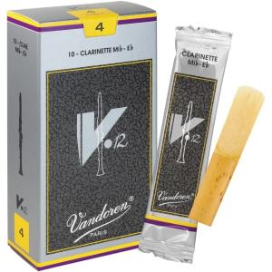 imageVandoren CR613 Eb Clarinet V 12 Reeds Strength No 3 Box of 10Strength 4