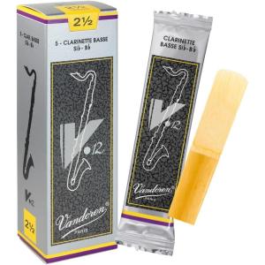 imageVandoren CR623 Bass Clarinet V12 Reeds Strength 3 Box of 5Strength 25