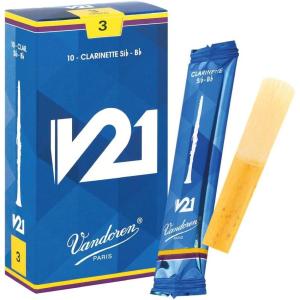 imageVandoren CR803 Bb Clarinet V21 Reeds Strength 3 Box of 10Strength 3