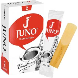 imageVandoren JUNO Alto Saxophone Reeds Strength 25 Box of 10 JSR6125Reed Strength 2