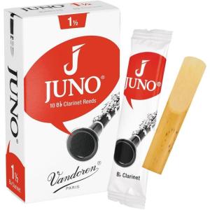 imageVandoren JUNO Bb Clarinet Reeds Strength 25 Box of 10 JCR0125Box of 10