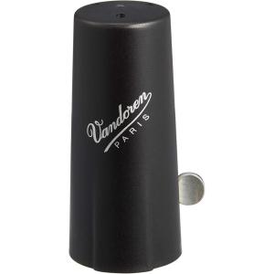 imageVandoren LC51PP MO Ligature and Plastic Cap for Bb Clarinet Pewter FinishBlack