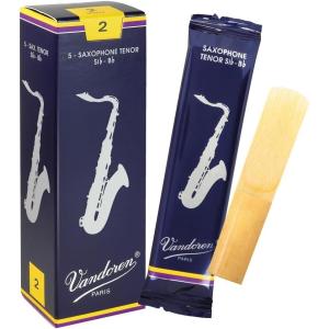 imageVandoren SR223 Tenor Sax Traditional Reeds Strength 3 Box of 5Strength 2