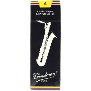 imageVandoren SR243 Bari Sax Traditional Reeds Strength 3 Box of 5Strength 4