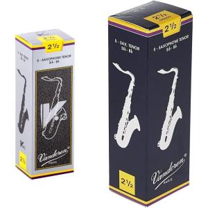 imageVandoren SR623 Tenor Sax V12 Reeds Strength 3 Box of 5 BlackStrength 25